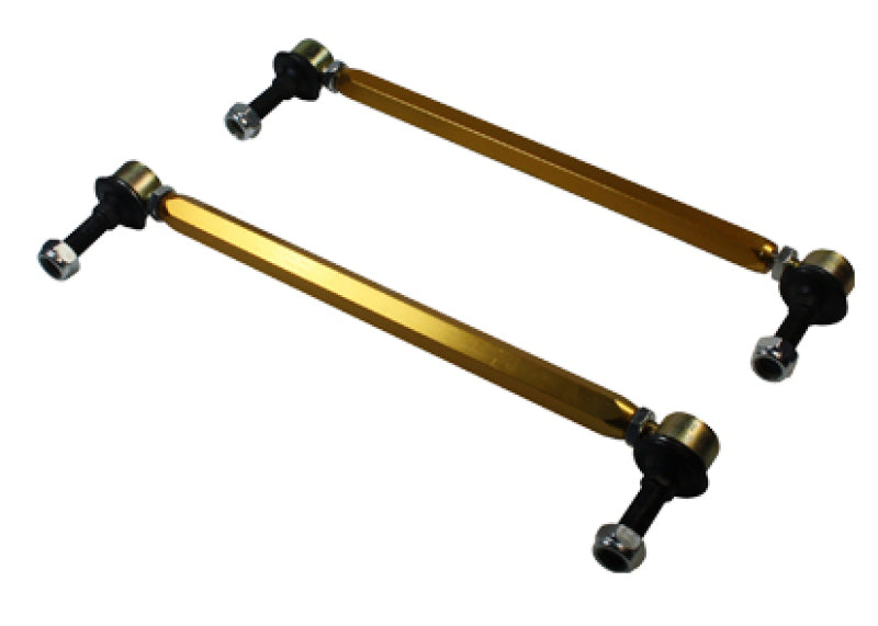 Whiteline Universal Sway Bar - Link Assembly Heavy Duty 310mm-335mm Adjustable Steel Ball Whiteline Universal Sway Bar - Link Assembly Heavy Duty 310mm-335mm Adjustable Steel Ball