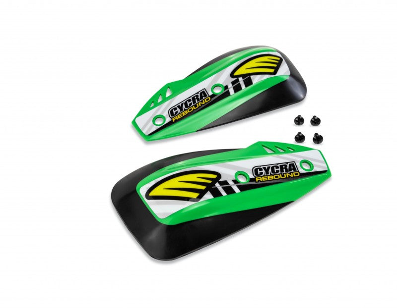 Cycra Rebound DX Handshields - Green Cycra Rebound DX Handshields - Green