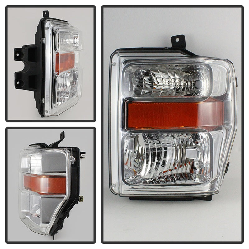 xTune Ford F250/350/450 Super Duty 08-10 OEM Headlights Chrome HD-JH-FS08-AM-C xTune Ford F250/350/450 Super Duty 08-10 OEM Headlights Chrome HD-JH-FS08-AM-C