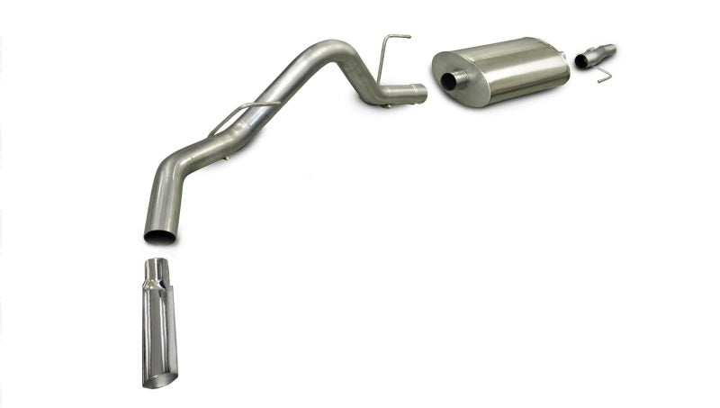 Corsa 2009-2010 Ford F-150 4.6L V8 Polished Sport Cat-Back Exhaust Corsa 2009-2010 Ford F-150 4.6L V8 Polished Sport Cat-Back Exhaust