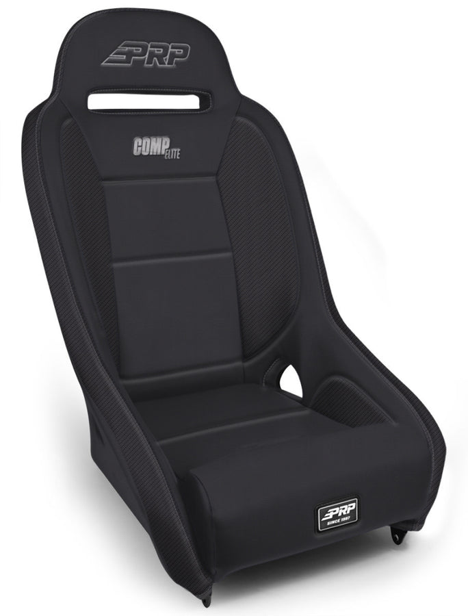 PRP Comp Elite Suspension Seat - Black Vinyl - Black PRP Comp Elite Suspension Seat - Black Vinyl - Black