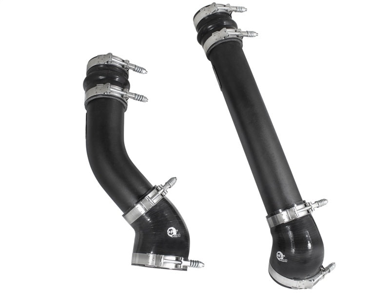 aFe Bladerunner 3 inch Black Intercooler Hot and Cold Side Tubes Dodge Diesel Trucks 94-02 L6-5.9 aFe Bladerunner 3 inch Black Intercooler Hot and Cold Side Tubes Dodge Diesel Trucks 94-02 L6-5.9