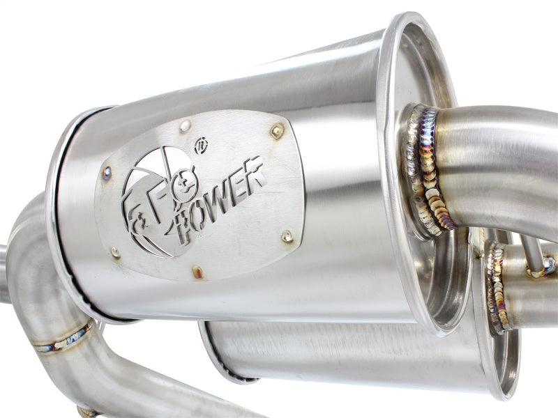 aFe MACHForce XP SS-304 Black Tip 2.5in Dia Cat Back Exhaust 12-14 BMW 335i (F30) 3.0L (t) aFe MACHForce XP SS-304 Black Tip 2.5in Dia Cat Back Exhaust 12-14 BMW 335i (F30) 3.0L (t)