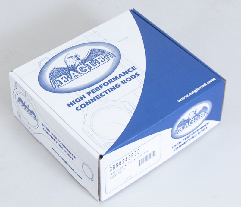 Eagle Chrysler 5.7/6.1L Hemi 6.243in 4340 H-Beam Connecting Rods w/ .984 Pin (Set of 8) Eagle Chrysler 5.7/6.1L Hemi 6.243in 4340 H-Beam Connecting Rods w/ .984 Pin (Set of 8)