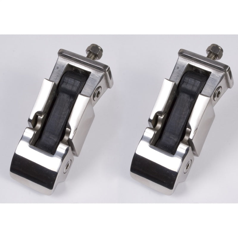 Rugged Ridge 97-06 Jeep Wrangler TJ Stainless Steel Hood Catch Set Rugged Ridge 97-06 Jeep Wrangler TJ Stainless Steel Hood Catch Set