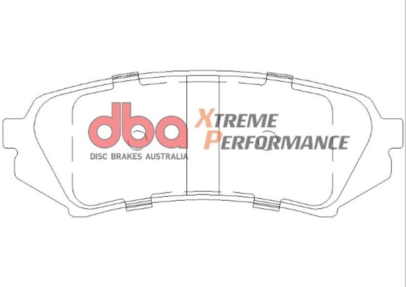 DBA 00-07 Toyota Land Cruiser XP650 Rear Brake Pads DBA 00-07 Toyota Land Cruiser XP650 Rear Brake Pads