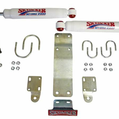 Skyjacker 2007-2017 Jeep Wrangler (JK) (Use w/ OEM Tie Rods) Dual Steering Damper Kit w/ Hydro 7000