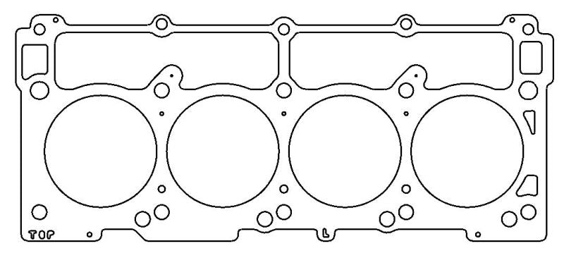 Cometic Dodge 5.7L HEMI 4.100 inch Bore .040 inch MLS LHS Head Gasket Cometic Dodge 5.7L HEMI 4.100 inch Bore .040 inch MLS LHS Head Gasket