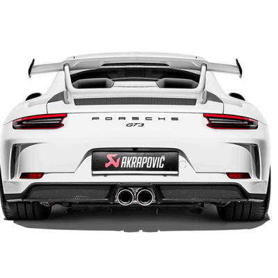 Akrapovic 2018 Porsche 911 GT3 (991.2) Slip-On Race Line (Titanium) w/Header/Link Pipes/Tail Pipes