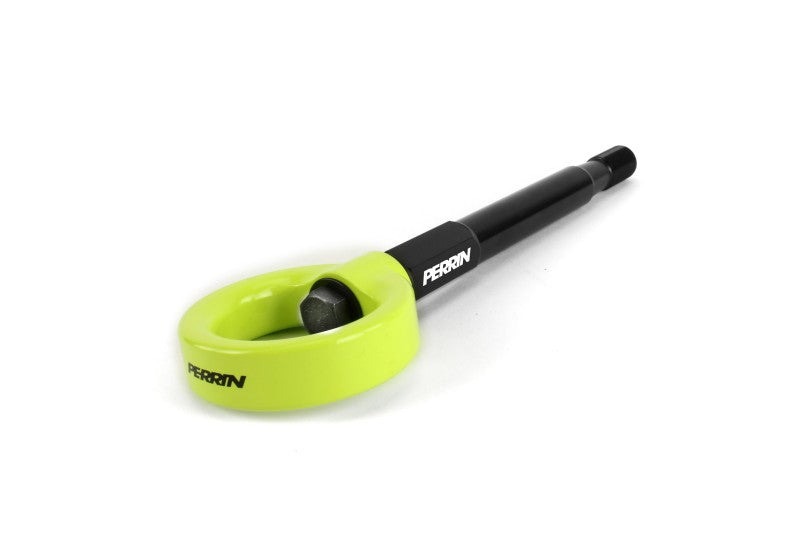 Perrin 2022 Subaru WRX / 18-21 Crosstrek / 14-21 Forester Tow Hook Kit (Front) - Neon Yellow Perrin 2022 Subaru WRX / 18-21 Crosstrek / 14-21 Forester Tow Hook Kit (Front) - Neon Yellow