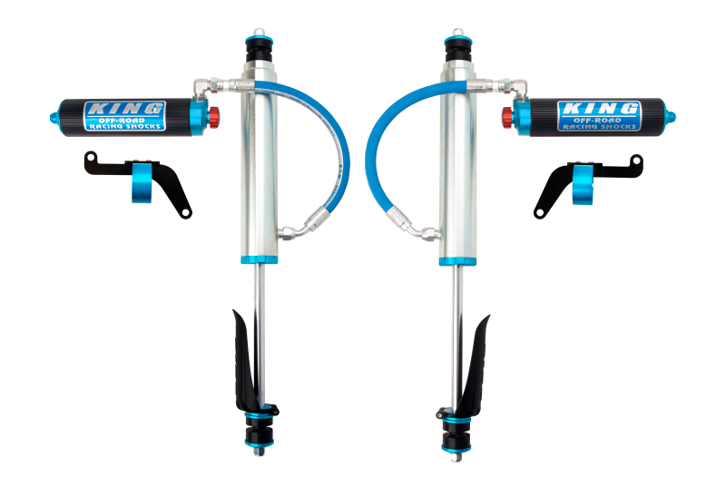 King Shocks 97+ Nissan Patrol Y61 Frt 2.5 Dia Shock Remote 2.5 Fin Res 3-5in Lift w/Adj/Brkt (Pair) King Shocks 97+ Nissan Patrol Y61 Frt 2.5 Dia Shock Remote 2.5 Fin Res 3-5in Lift w/Adj/Brkt (Pair)