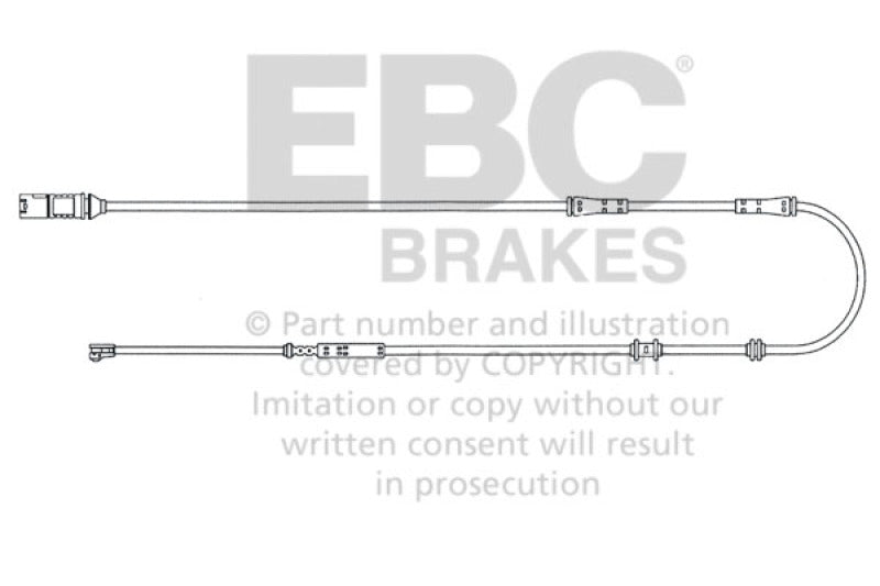 EBC 10-15 BMW 740i 3.0TT (F01) Rear Wear Leads EBC 10-15 BMW 740i 3.0TT (F01) Rear Wear Leads