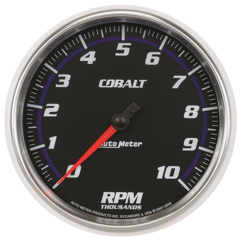 Autometer Cobalt 5in 10,000RPM In-Dash Tachometer Autometer Cobalt 5in 10,000RPM In-Dash Tachometer