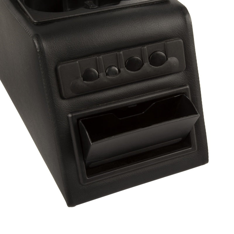 Rugged Ridge Ultimate Locking Console Black 76-95 Jeep CJ / Jeep Wrangler Rugged Ridge Ultimate Locking Console Black 76-95 Jeep CJ / Jeep Wrangler