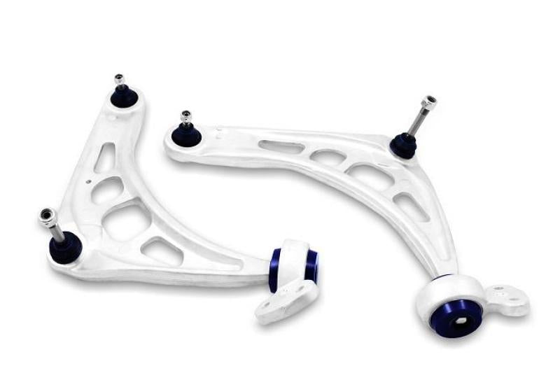 SuperPro 2000 BMW 323Ci Base Front Alloy Lower Control Arm Set (+Caster) SuperPro 2000 BMW 323Ci Base Front Alloy Lower Control Arm Set (+Caster)
