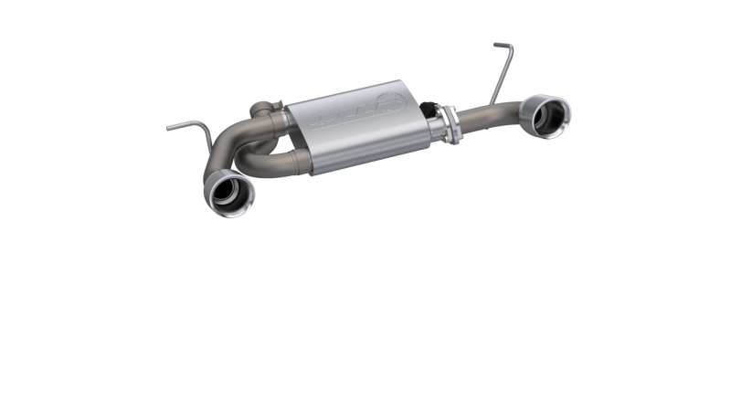 QTP 07-18 Jeep Wrangler 3.6L/3.8L 304SS Screamer Axle Back Exhaust w/4in Tips QTP 07-18 Jeep Wrangler 3.6L/3.8L 304SS Screamer Axle Back Exhaust w/4in Tips