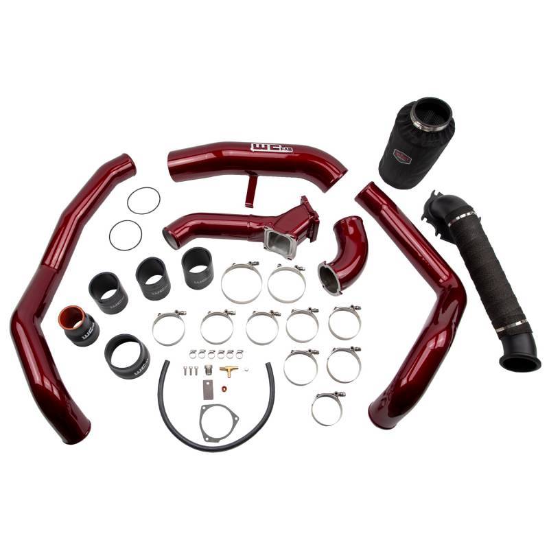 Wehrli 01-04 Chevrolet 6.6L LB7 Duramax High Flow Intake Bundle Kit - Candy Red Wehrli 01-04 Chevrolet 6.6L LB7 Duramax High Flow Intake Bundle Kit - Candy Red