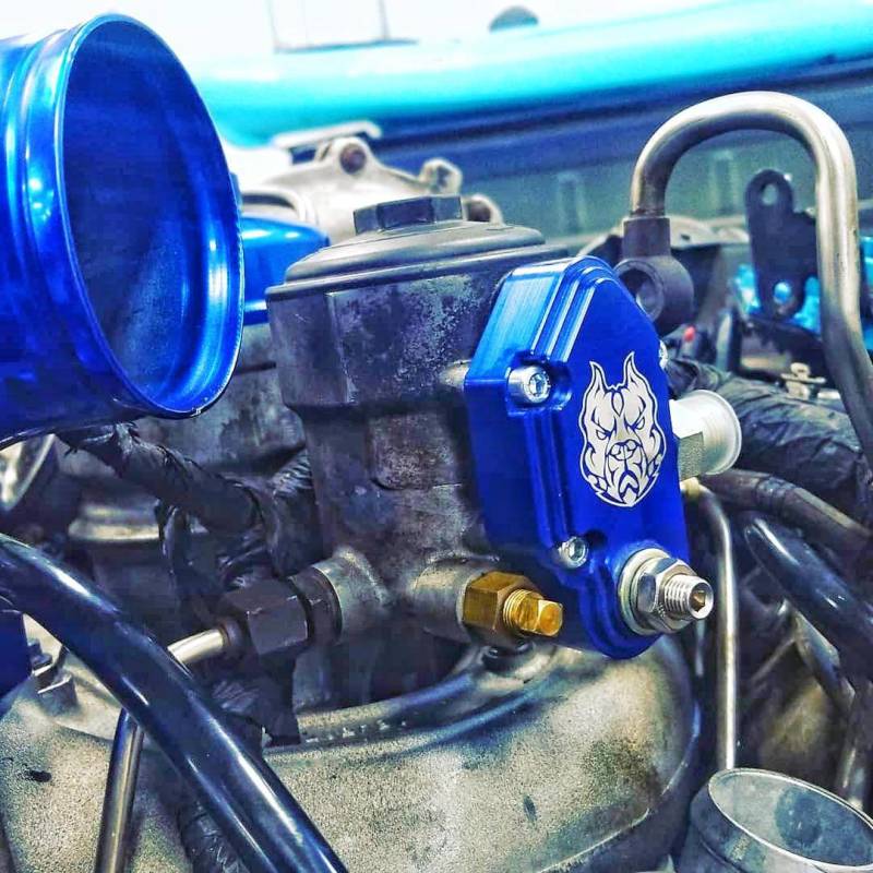 Sinister Diesel 03-07 Ford Powerstroke 6.0L Blue Spring Kit with Adjustable Billet Spring Housing Sinister Diesel 03-07 Ford Powerstroke 6.0L Blue Spring Kit with Adjustable Billet Spring Housing