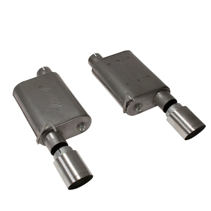 BBK 05-10 Mustang GT VariTune Axle Back Exhaust Kit (Stainless Steel BBK 05-10 Mustang GT VariTune Axle Back Exhaust Kit (Stainless Steel