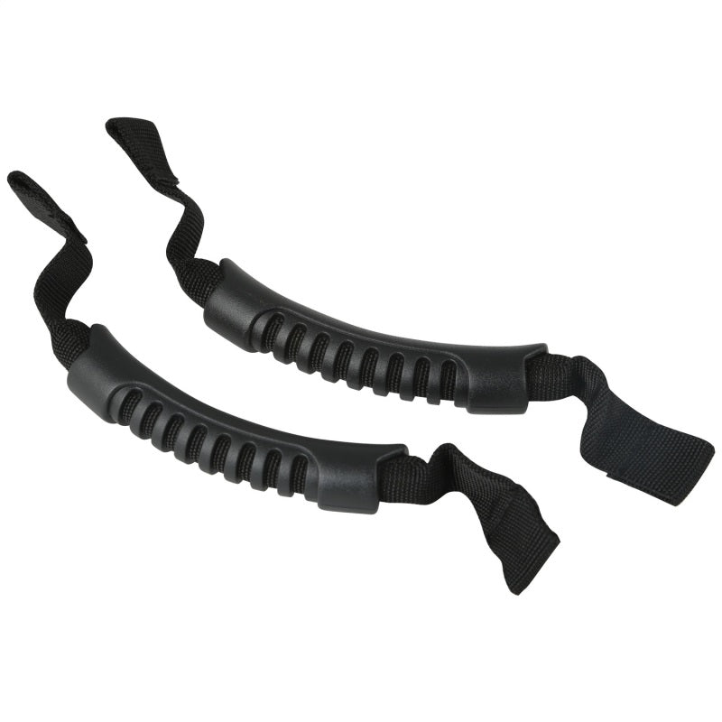 Rugged Ridge Front Headrest Grab Handles Black 07-20 JK/JL/JT Rugged Ridge Front Headrest Grab Handles Black 07-20 JK/JL/JT