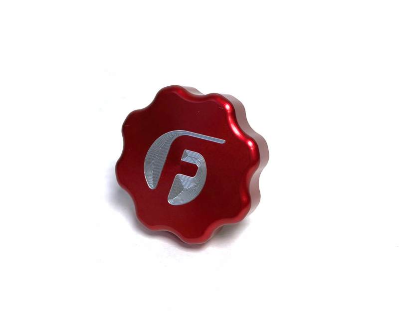 Fleece Performance 01-16 GM 2500/3500 Duramax Billet Oil Cap Cover - Red Fleece Performance 01-16 GM 2500/3500 Duramax Billet Oil Cap Cover - Red
