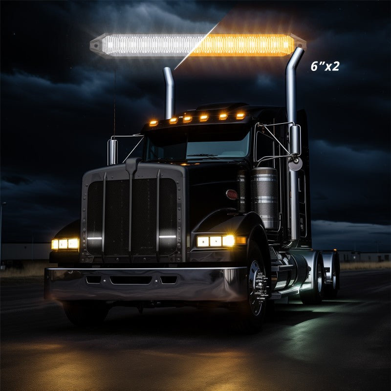 XK Glow 6 Switchback Grill Lights with Start-up Animation & Sequential Turn Signals XK Glow 6 Switchback Grill Lights with Start-up Animation & Sequential Turn Signals