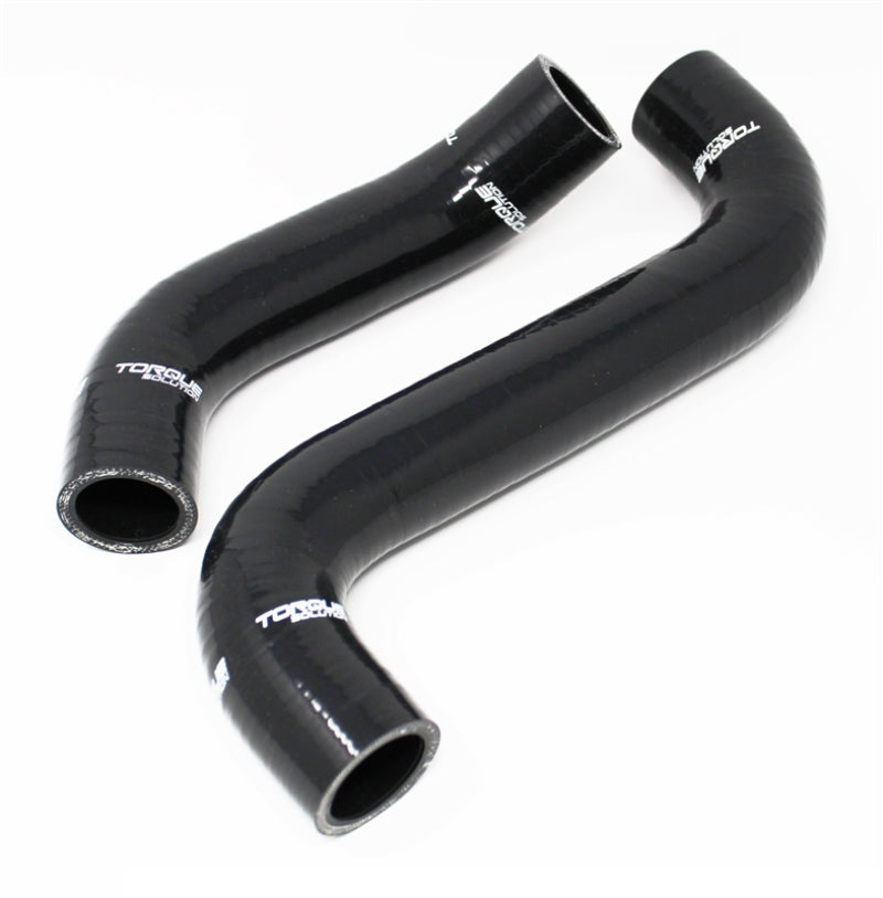 Torque Solution 02-07 Subaru WRX / 04-07 STI Silicone Radiator Hose Kit - Black Torque Solution 02-07 Subaru WRX / 04-07 STI Silicone Radiator Hose Kit - Black