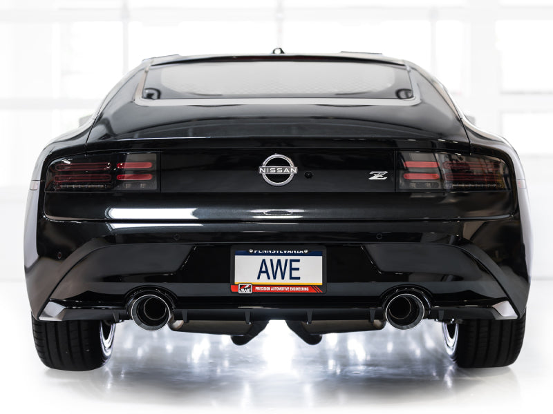 AWE 2023 Nissan Z RZ34 RWD Touring Edition Catback Exhaust System w/ Chrome Silver Tips AWE 2023 Nissan Z RZ34 RWD Touring Edition Catback Exhaust System w/ Chrome Silver Tips