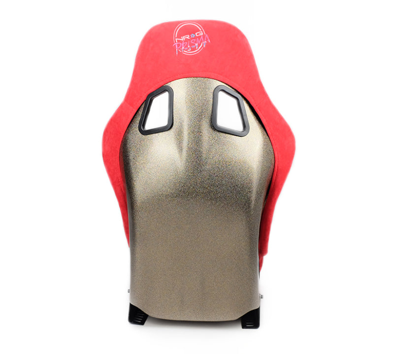 NRG FRP Bucket Seat ULTRA Edition - Medium (Red Alcantara/Pearlized Back) NRG FRP Bucket Seat ULTRA Edition - Medium (Red Alcantara/Pearlized Back)