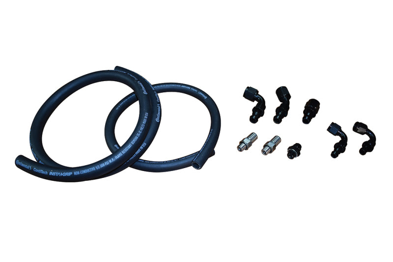 Fleece Performance 10-15 Dodge 6.7L Cummins Fuel Distribution Block Hose and Fitting Kit Fleece Performance 10-15 Dodge 6.7L Cummins Fuel Distribution Block Hose and Fitting Kit