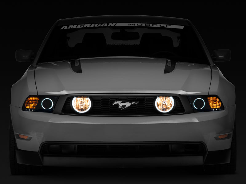 Raxiom 05-12 Ford Mustang GT LED Halo Fog Lights (Chrome) Raxiom 05-12 Ford Mustang GT LED Halo Fog Lights (Chrome)