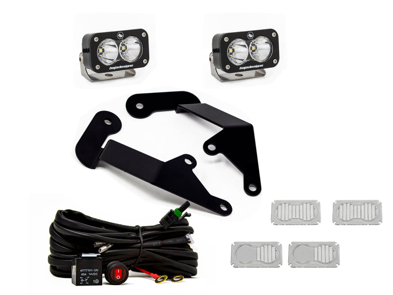 Baja Designs 21+ Ford Bronco Sport S2 Pro Spot LED Light Pods Baja Designs 21+ Ford Bronco Sport S2 Pro Spot LED Light Pods