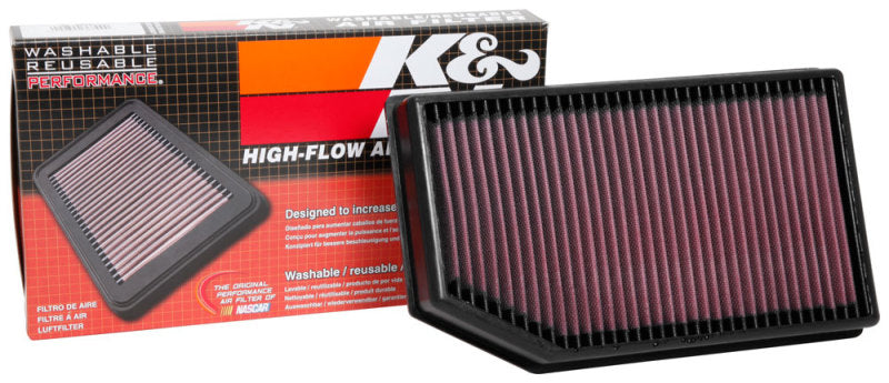 K&N 2018 Jeep Wrangler JL 2.0L/3.6L F/I Drop In Air Filter K&N 2018 Jeep Wrangler JL 2.0L/3.6L F/I Drop In Air Filter