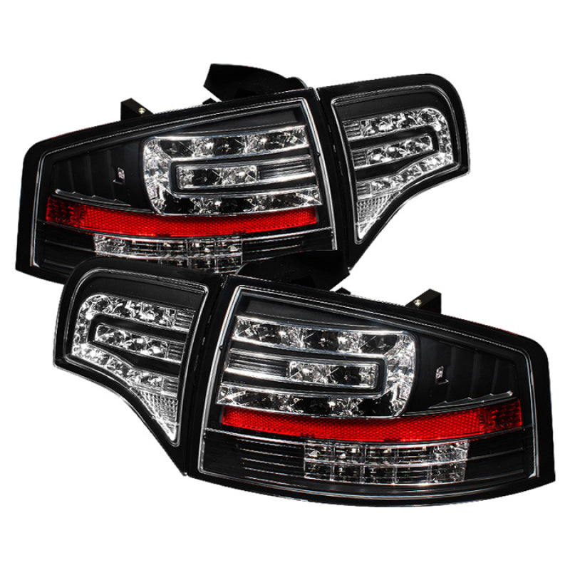 Spyder Audi A4 4Dr 06-08 LED Tail Lights Black ALT-YD-AA406-G2-LED-BK Spyder Audi A4 4Dr 06-08 LED Tail Lights Black ALT-YD-AA406-G2-LED-BK