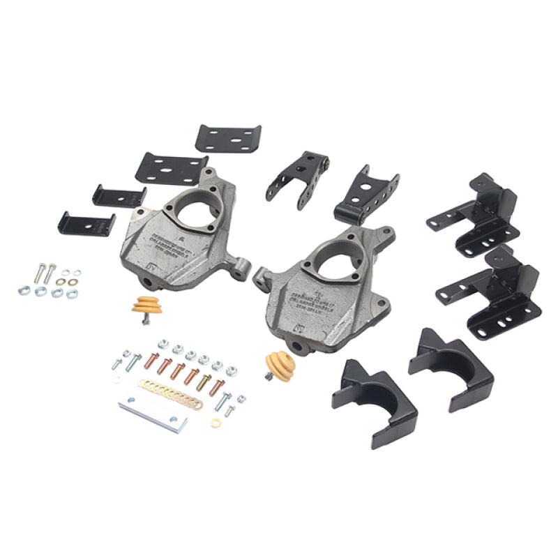 Belltech LOWERING KIT 16.5-18 Chevy Silverado All Cabs 2WD 2inF/4inR Belltech LOWERING KIT 16.5-18 Chevy Silverado All Cabs 2WD 2inF/4inR