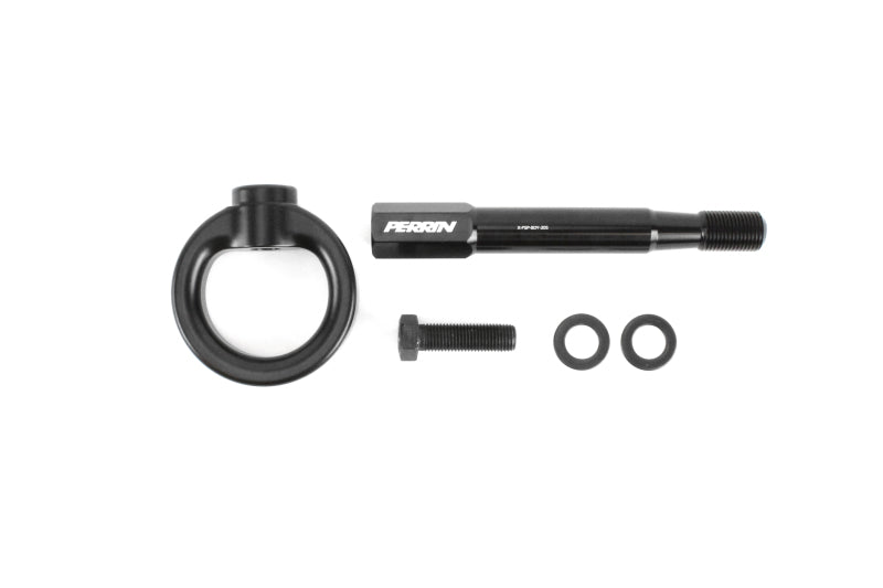 Perrin 15-19 Subaru WRX/STI Tow Hook Kit (Rear) - Black Perrin 15-19 Subaru WRX/STI Tow Hook Kit (Rear) - Black