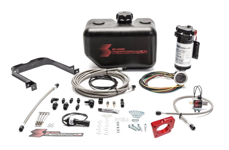 Snow Performance 05-14 STI Stg 2 Boost Cooler Water Injection Kit w/SS Brd Line & 4AN Fittings Snow Performance 05-14 STI Stg 2 Boost Cooler Water Injection Kit w/SS Brd Line & 4AN Fittings