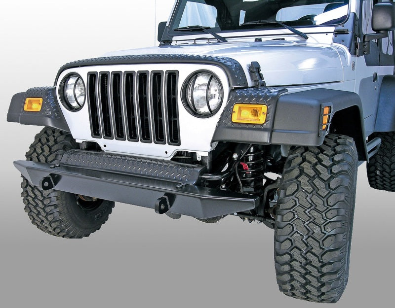 Rugged Ridge Front Fender Guards Body Armor 97-06 Jeep Wrangler Rugged Ridge Front Fender Guards Body Armor 97-06 Jeep Wrangler