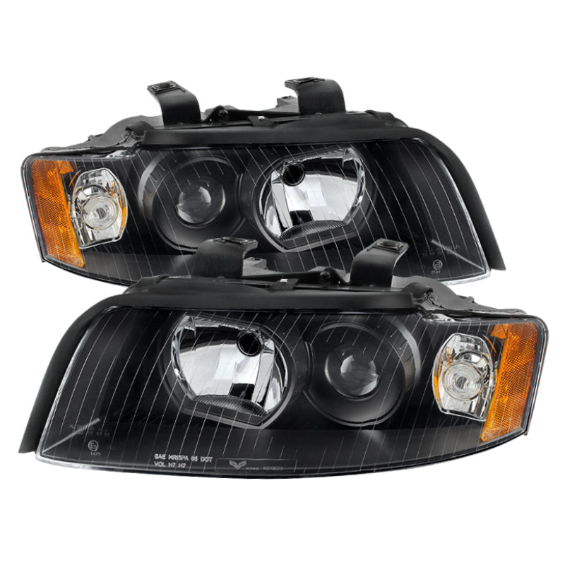 xTune Audi A4 02-05 Halogen Only Crystal Headlights Black HD-JH-AA402-AM-BK xTune Audi A4 02-05 Halogen Only Crystal Headlights Black HD-JH-AA402-AM-BK
