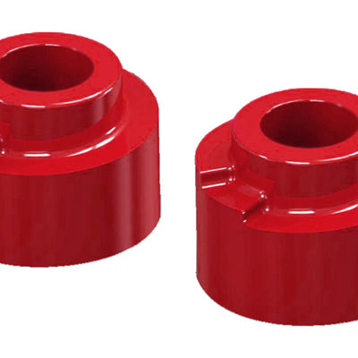 Prothane 05-09 Ford F250 SD 4wd Front Coil Spring 2.5in Lift Spacer - Red