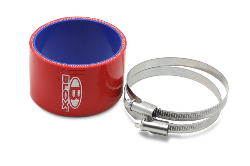 BLOX Racing 02-07 WRX 04-21 STI - Red Intercooler Coupler Hose Kit BLOX Racing 02-07 WRX 04-21 STI - Red Intercooler Coupler Hose Kit