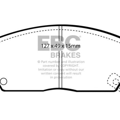 EBC 95-99 Hyundai Accent Ultimax2 Front Brake Pads
