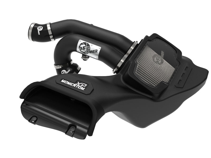 aFe 21-22 Ford F-150 Raptor V6-3.5L(tt) Momentum XP Cold Air Intake System Blk w/ Pro Dry S Filter aFe 21-22 Ford F-150 Raptor V6-3.5L(tt) Momentum XP Cold Air Intake System Blk w/ Pro Dry S Filter