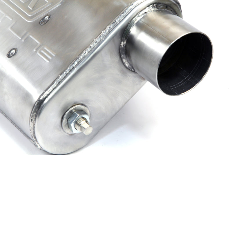 BBK VariTune Adjustable Performance Muffler 2-1/2 Offset/Offset Stainless Steel BBK VariTune Adjustable Performance Muffler 2-1/2 Offset/Offset Stainless Steel