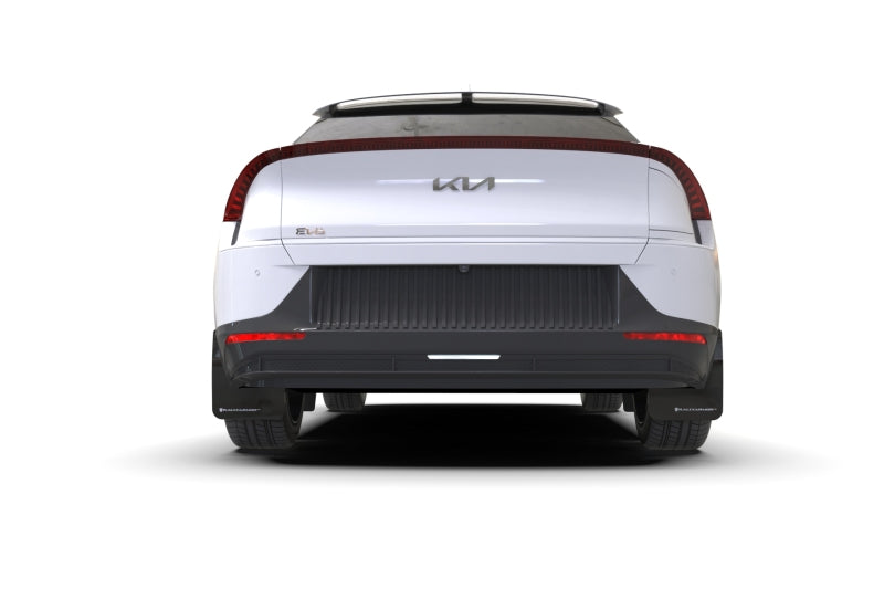Rally Armor 22-25 Kia EV6 Black UR Mud Flap Dark Grey Logo Rally Armor 22-25 Kia EV6 Black UR Mud Flap Dark Grey Logo