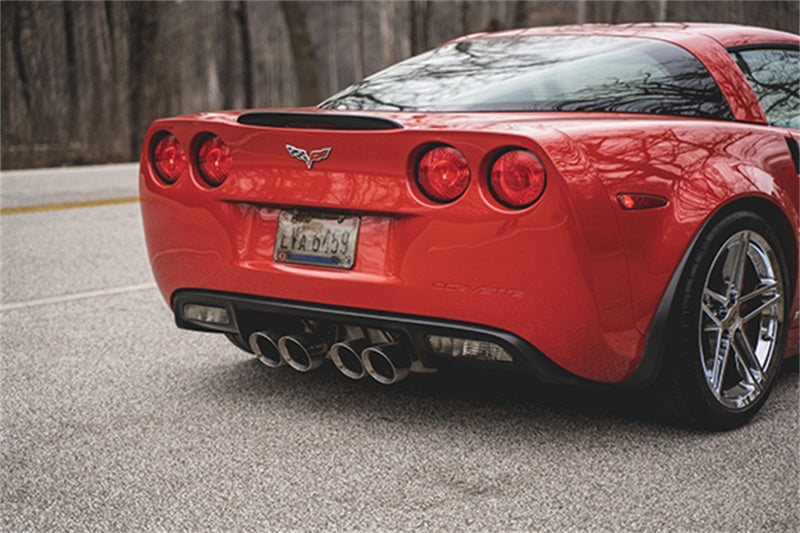 Corsa 06-13 Chevy Corvette C6 Z06 7.0L / 09-13 ZR1 6.2L Polished Axle-Back Exhaust w/4.5in Twin Tips Corsa 06-13 Chevy Corvette C6 Z06 7.0L / 09-13 ZR1 6.2L Polished Axle-Back Exhaust w/4.5in Twin Tips