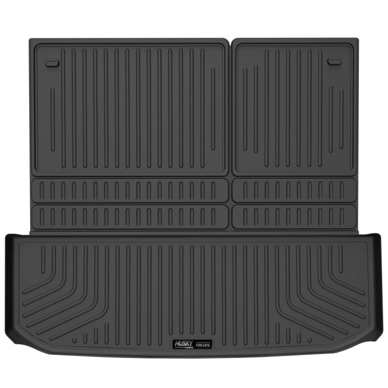 Husky Liners 2022 Nissan Pathfinder (Folds Up/Down w/3rd Row) WeatherBeater Cargo Liner - Blk Husky Liners 2022 Nissan Pathfinder (Folds Up/Down w/3rd Row) WeatherBeater Cargo Liner - Blk