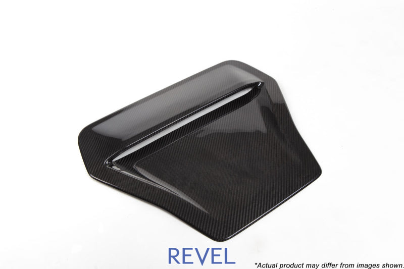 Revel GT Dry Carbon Engine Hood Scoop Cover 17-18 Honda Civic Type-R - 1 Piece Revel GT Dry Carbon Engine Hood Scoop Cover 17-18 Honda Civic Type-R - 1 Piece