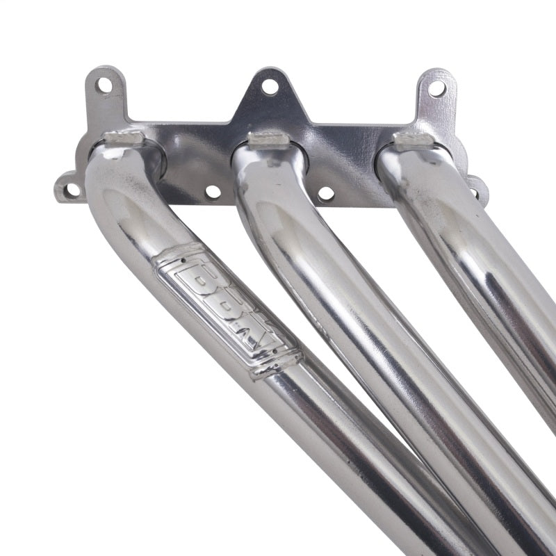 BBK 10-11 Camaro V6 Long Tube Exhaust Headers With Converters - 1-5/8 Silver Ceramic BBK 10-11 Camaro V6 Long Tube Exhaust Headers With Converters - 1-5/8 Silver Ceramic