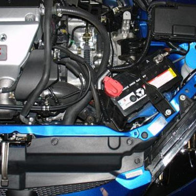 Injen 02-06 RSX Type S w/ Windshield Wiper Fluid Replacement Bottle Polished Cold Air Intake